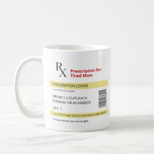 Funny Gift Idea for Mam, Coffee Lover - Rx Novelty Koffiemok