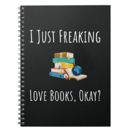 Funny Gift Ideas For Book Readers Reading Nerd Notitieboek