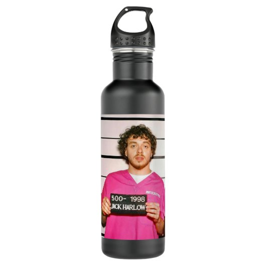 Funny Gift Jack Harlow Cute Gift Waterfles (Voorkant)