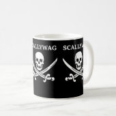 Funny Gift Jolly Rogers Classic Fan Koffiemok (Voorkant rechts)