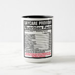 Funny Gift Mok bij dagzorgverlener<br><div class="desc">Pas deze grappige voedingsfeiten aan om een geschenk te maken dat ze koesteren.  Ideaal voor elke beroepsgroep of specialiteit. AZEZ - A tot Z,  EZ Gifts!  Design van Amelia Carrie zazzle.com/AZEZxom</div>