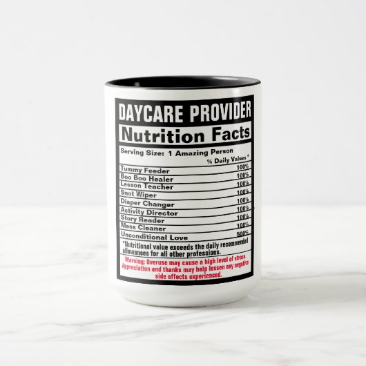 Funny Gift Mok bij dagzorgverlener (Midden)