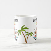Funny Gift Mug - Brain in Vacation Mode Koffiemok (Center)
