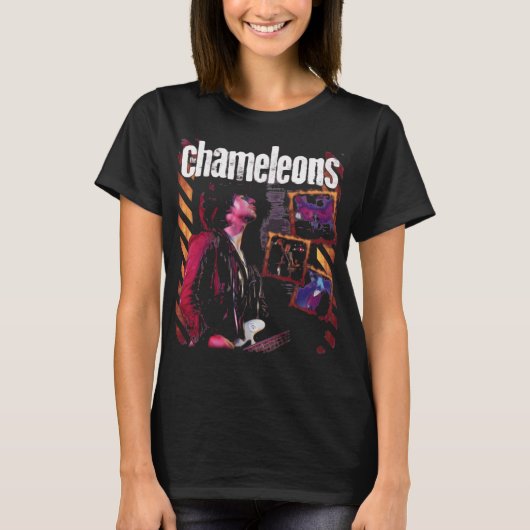 Funny Gift Post Punk The Chameleons Idol  T-shirt (Voorkant)