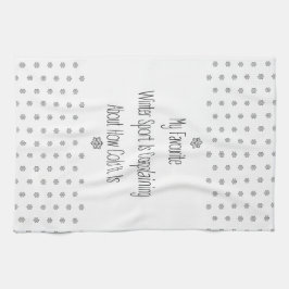 Funny Gift Quote My Favourite Winter Sport Decor Theedoek