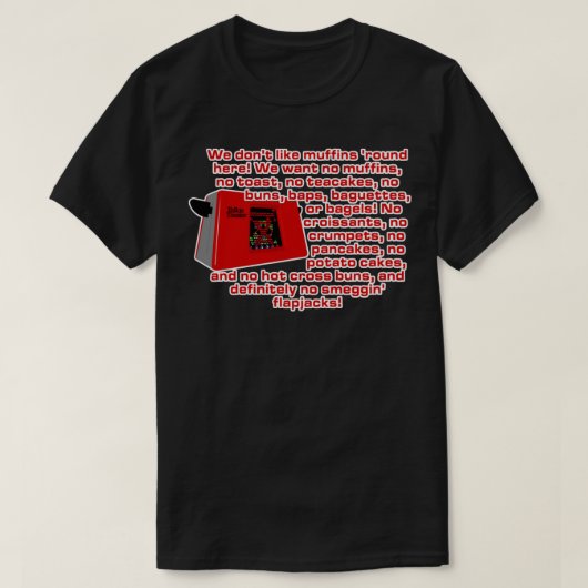 Funny Gift Red Dwarf - Talkie Toaster (geen vermaa T-shirt (Design voorkant)