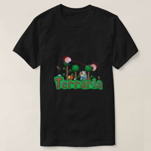 Funny Gift Terraria Game Kerstmis Classic T-Shirt (Design voorkant)