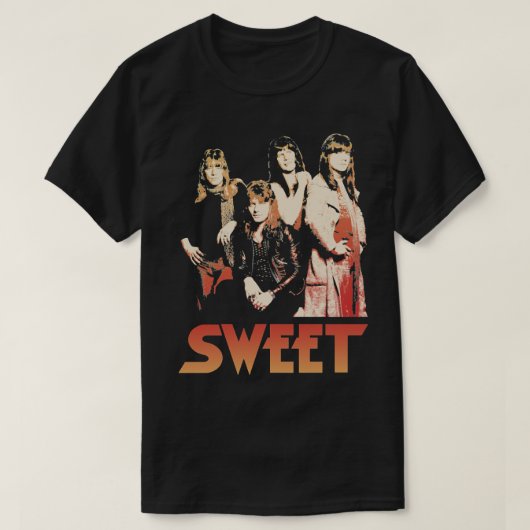 Funny Gift the Sweet Band Classic Fan T-shirt (Design voorkant)