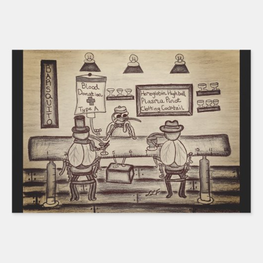 Funny Gift Wrapping Paper (Voorkant 3)