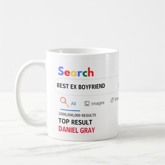 Funny Gifts BESTE EX BOYFRIEND VRIENDIN Koffiemok (Links)