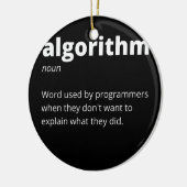 Funny Gifts Computer Geeks Nerds Programmers Keramisch Ornament (Links)