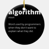 Funny Gifts Computer Geeks Nerds Programmers Keramisch Ornament (Achterkant)