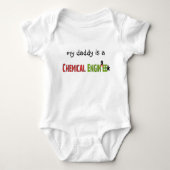 Funny Gifts (EnginGEEK) Chemical Engineer Romper (Voorkant)