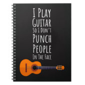 Funny Gifts For A Beginner Guitar Player Guitarist Notitieboek (Voorkant)