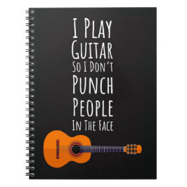 Funny Gifts For A Beginner Guitar Player Guitarist Notitieboek
