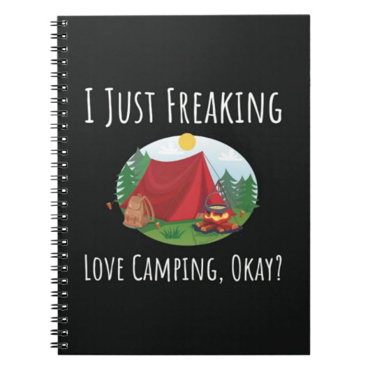 Funny Gifts For A Camping Lover Camper Adventure Notitieboek (Voorkant)