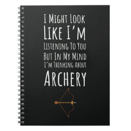 Funny Gifts For Archery Hunter Bow Arrow Sport Notitieboek