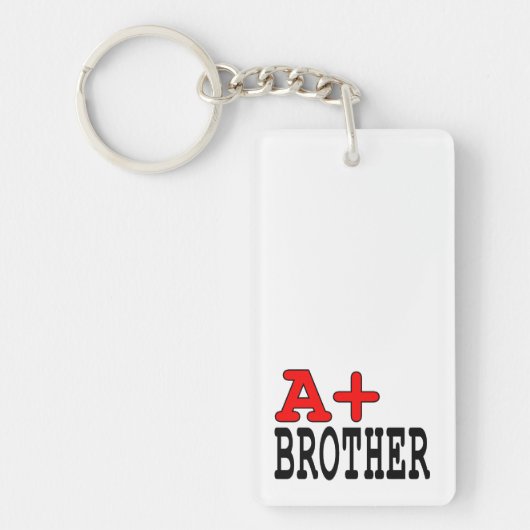 Funny Gifts for Brothers : A+ Broer Sleutelhanger (Voorkant)