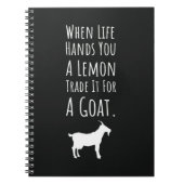Funny Gifts For Goat Lovers Farm Animals Farming Notitieboek (Voorkant)