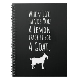 Funny Gifts For Goat Lovers Farm Animals Farming Notitieboek