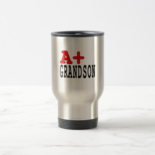 Funny Gifts for Grandsons : A+ Grandson Reisbeker (Center)