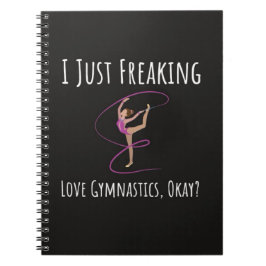 Funny Gifts For Gymnastic Lovers For Her Humor  Notitieboek