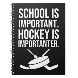 Funny Gifts For Hockey Fans Player Quote Team Notitieboek
