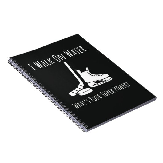 Funny Gifts For Hockey Players Team Athlete Sports Notitieboek (Rechterzijde)