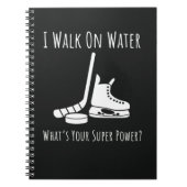 Funny Gifts For Hockey Players Team Athlete Sports Notitieboek (Voorkant)