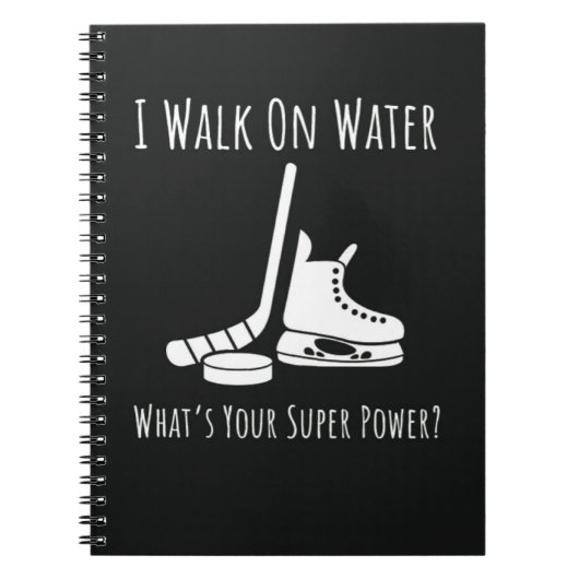 Funny Gifts For Hockey Players Team Athlete Sports Notitieboek (Voorkant)