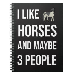 Funny Gifts For Horse Owners Equine Equestrian Notitieboek