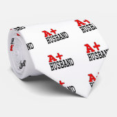 Funny Gifts for Husbands : A+ Husband Stropdas (Opgerold)