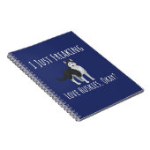 Funny Gifts For Husky Lovers Siberian Dog Women Notitieboek (Rechterzijde)