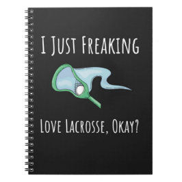 Funny Gifts For Lacrosse Lovers Player Sports Lax Notitieboek