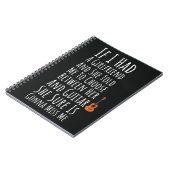 Funny Gifts For Male Guitar Players Men Teen Boys Notitieboek (Linkerzijde)
