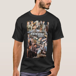 Funny Gifts Newsies Broadway Musical Collage T-shirt