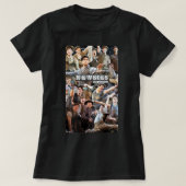 Funny Gifts Newsies Broadway Musical Collage T-shirt (Design voorkant)