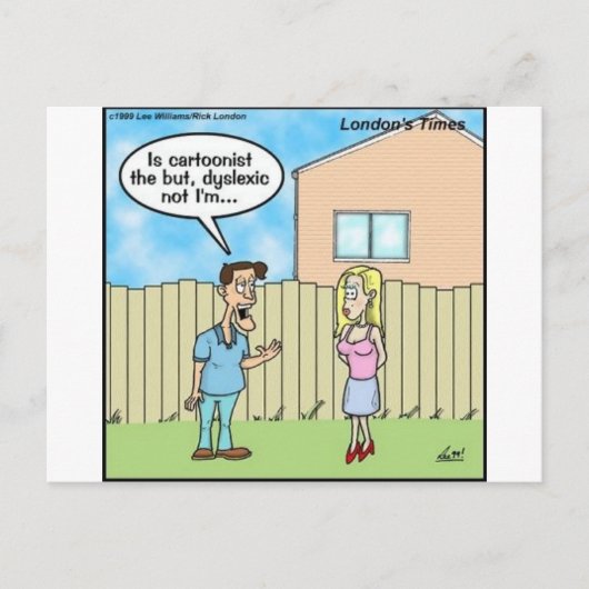 Funny Gifts T - shirts & Collectiel Briefkaart (Voorkant)