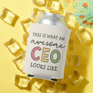 Funny Gifts voor CEO Geweldige CEO Boss Gifts Blikjeskoeler