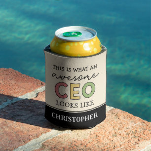 Funny Gifts voor CEO   Geweldige CEO Boss Gifts Blikjeskoeler