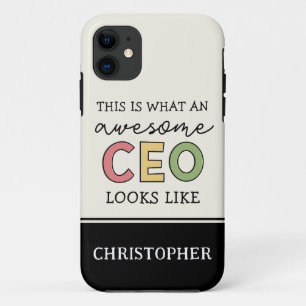 Funny Gifts voor CEO   Geweldige CEO Boss Gifts Case-Mate iPhone Case