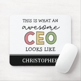 Funny Gifts voor CEO | Geweldige CEO Boss Gifts Muismat