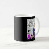 Funny Gifts voor Donald Boris en Natasha Long Gift Koffiemok (Voorkant rechts)