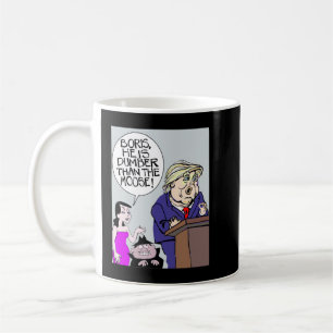 Funny Gifts voor Donald Boris en Natasha Long Gift Koffiemok