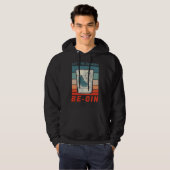 Funny gin motif Let The Evening Be Gin Hoodie (Voorkant volledig)