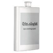 Funny Gin.ologist Flask Heupfles (Rechts)
