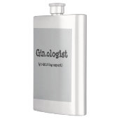 Funny Gin.ologist Flask Heupfles (Links)
