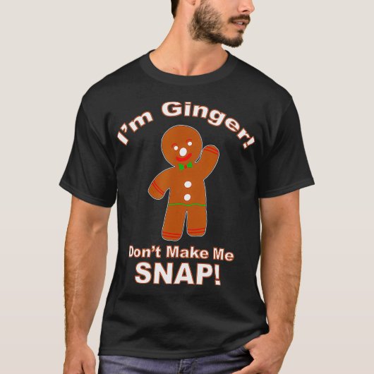 Funny Ginger and Redhead for Gingers and Redhead T-shirt (Voorkant)
