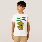 Funny Ginger Plant Illustratie T-shirt (Voorkant volledig)