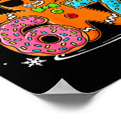 Funny Gingerbread 67 Six Seven Ice Cream Drip Chri Poster (Hoek)